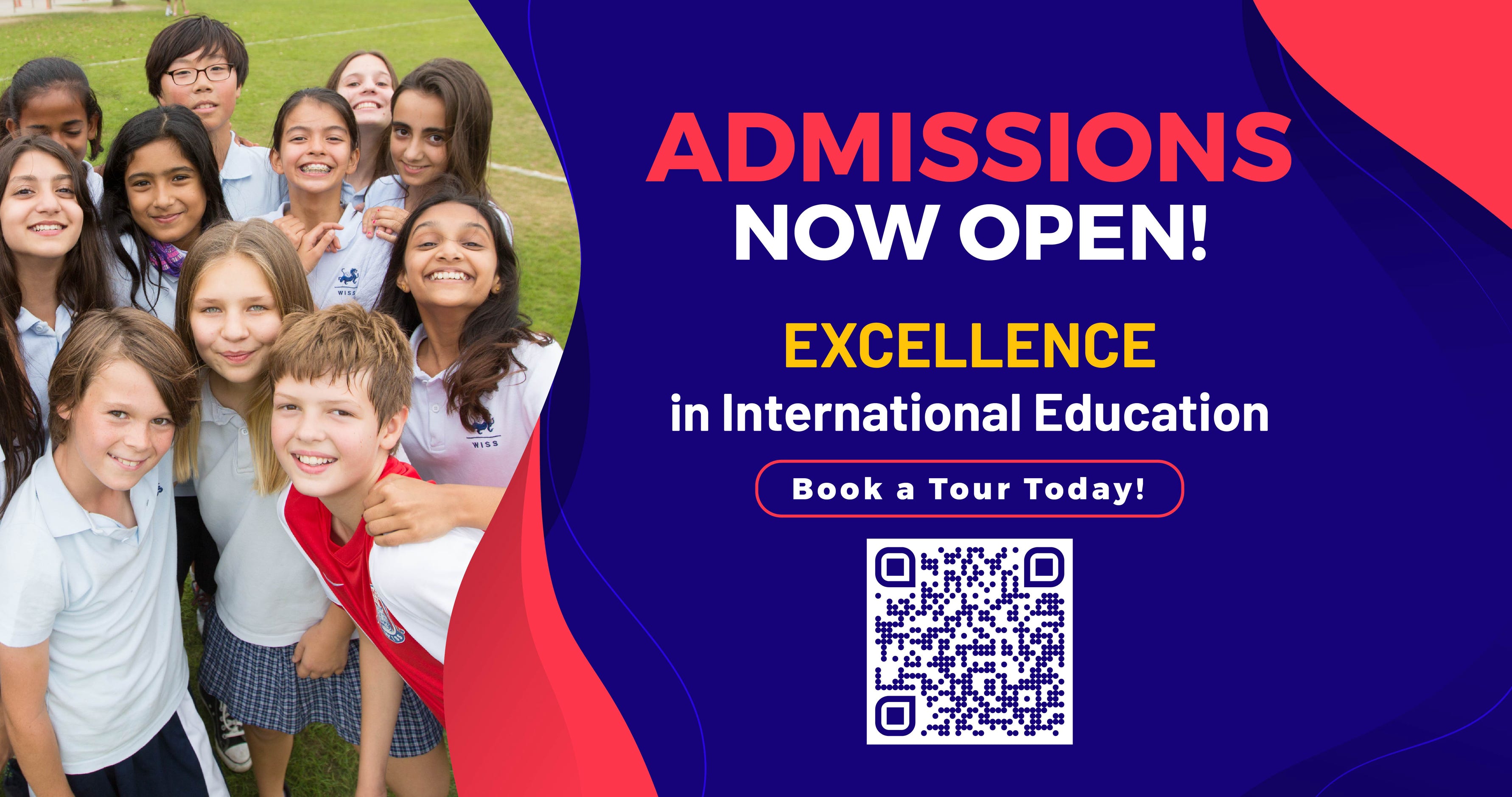 Join any of the upcoming student admission and recruitment events at the Western International School of Shanghai.  Find that best-fit school for the education of your child.  